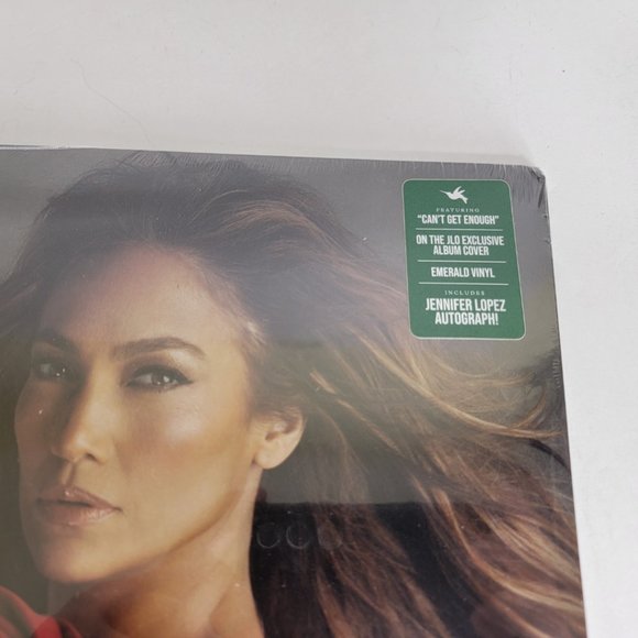 SIGNED Jennifer Lopez This Is Me Now Emerald Green Colored Vinyl JLO NEW SEALED - Picture 4 of 5